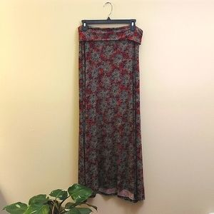 LuLaRoe Patterned Maxi Skirt